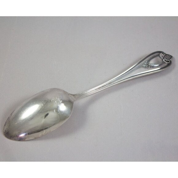 Rogers Bros XS Triple Silverplate Old Colony Serving/Tablespoons Lot of 5 Mono - Picture 3 of 13